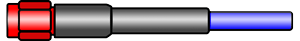 connector a cable;