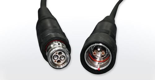 Hybrid Fiber Camera Cable